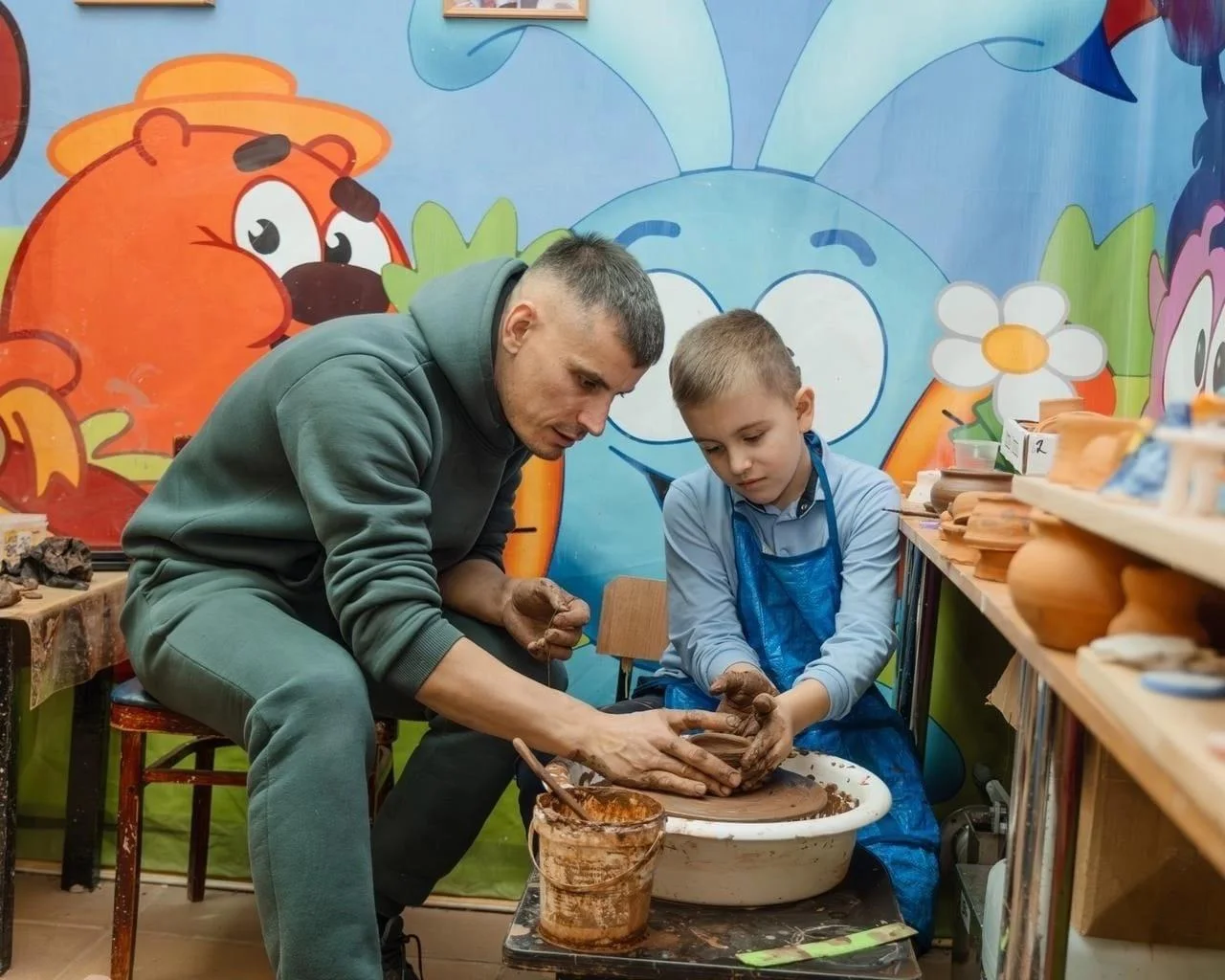 Сергей Горохов, педагог по гончарному мастерству