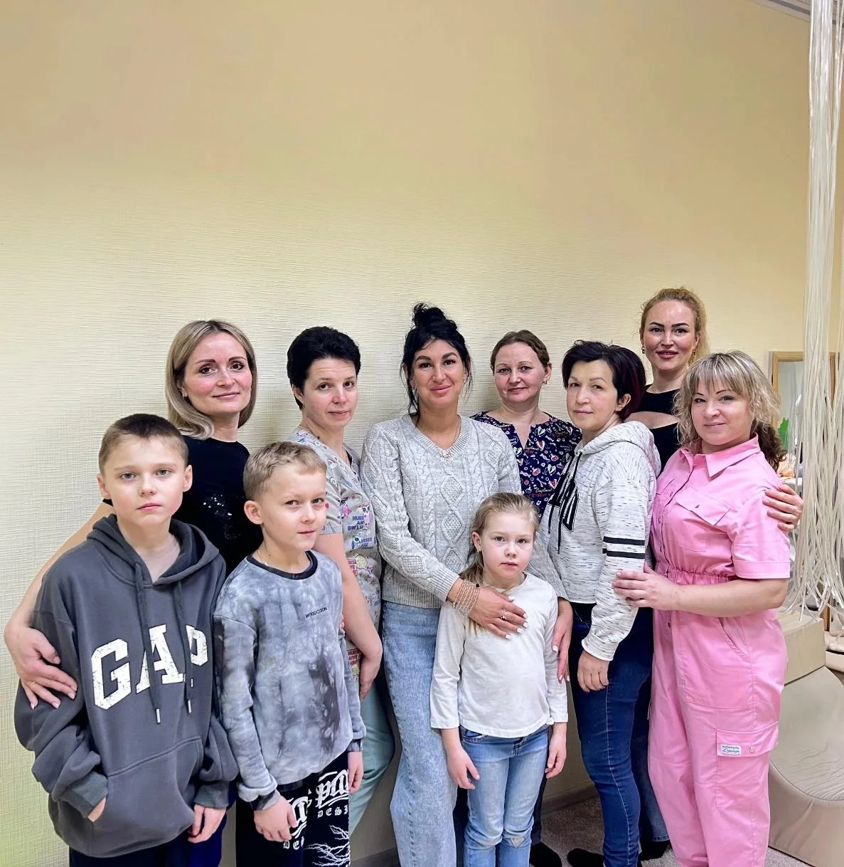 Семьи и команда центра Семицвет